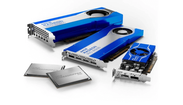 Radeon pro graphics with Threadripper