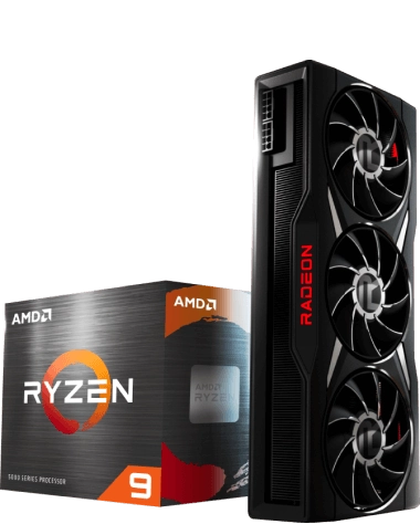 AMD Radeon Videocard and Ryzen CPU