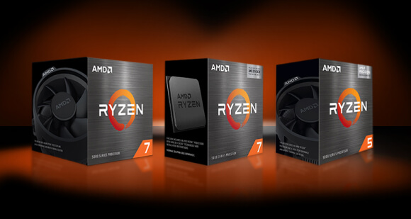 More options for AMD Ryzen™ 5000 Series Processors