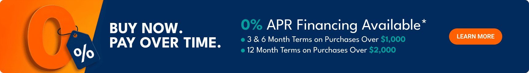 0% APR Financing