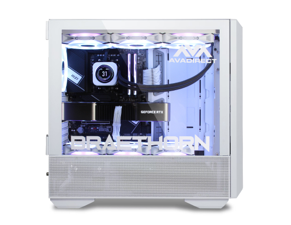 Braethorn's Custom Gaming PC side view