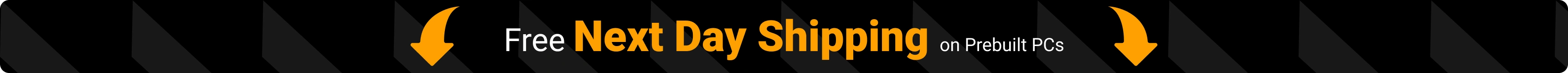 Free Next Day Shipping on Prebuilt PCs