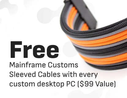 Free Windows 11 Home ($120 Value) with every custom PC over $1500