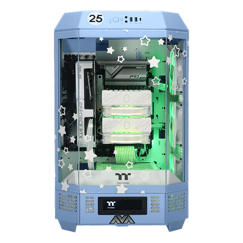 Blissful Blue Micro Tower Custom Gaming PC (B650)