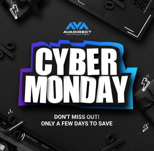 Cyber Monday. Don't miss out! Only a few days to save