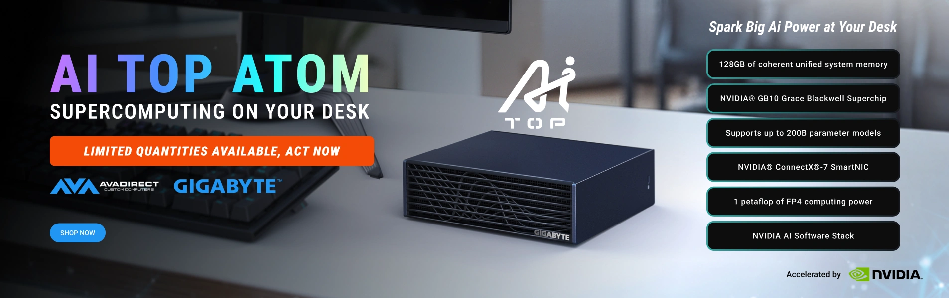 AVADirect Gigabyte AI Top