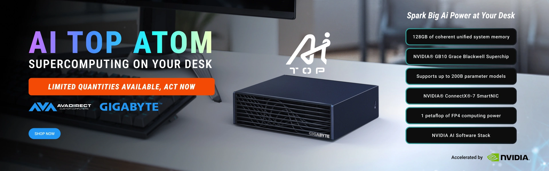 AVADirect Gigabyte AI Top