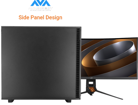 workstation pc with monitor