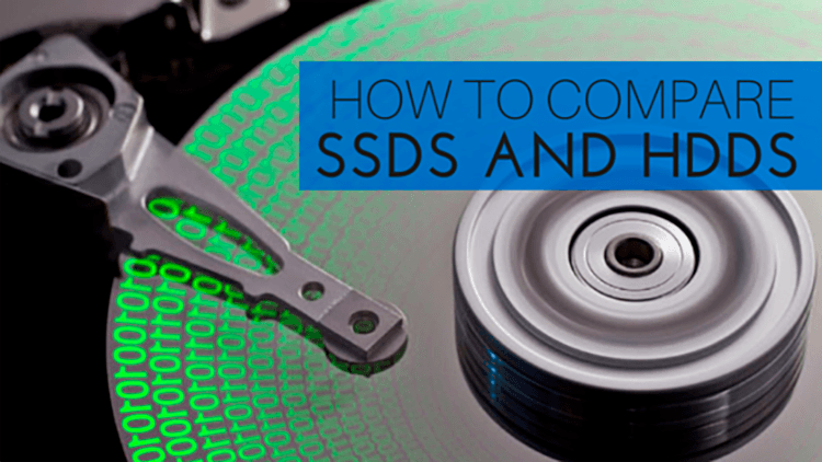 how to compare SSD vs HDD