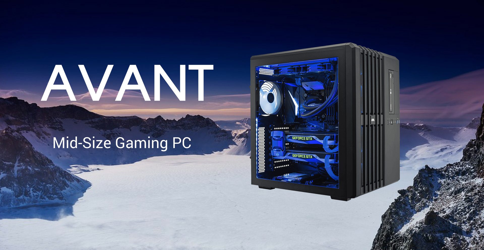 avant mid-size gaming pc