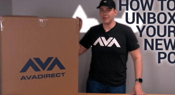 Unboxing New AVADirect Custom PC