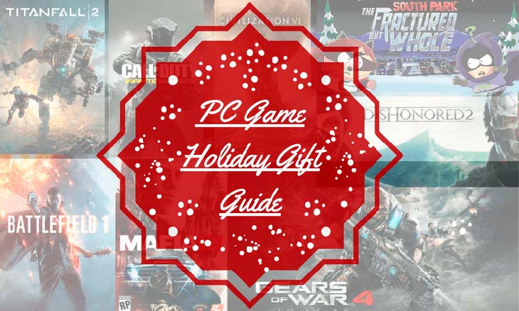 2016 holiday gift guide for gamers games