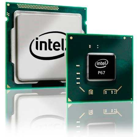 P67 chipset and intel processor