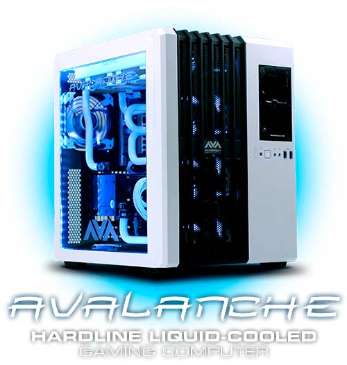Avalanvhe hardline liquid cooled gaming pc