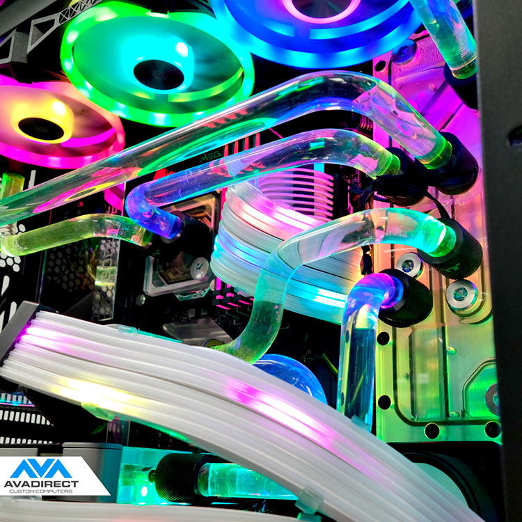 liquid cooled gaming pc