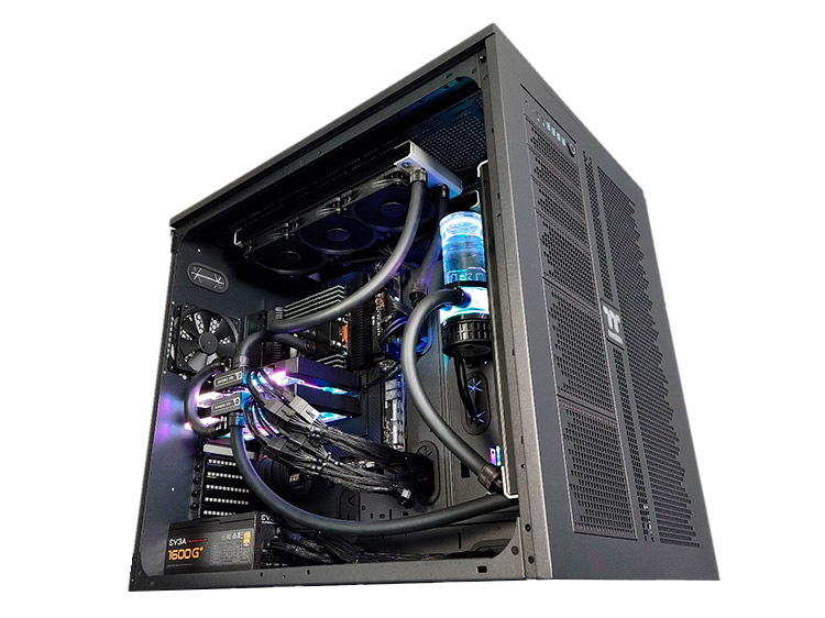 Soft Line Tubing Water-Cooled Gaming PC