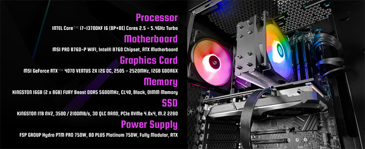 Premier Prebuilt Gaming PC specs