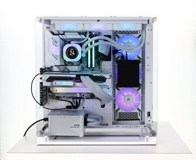 white faming pc