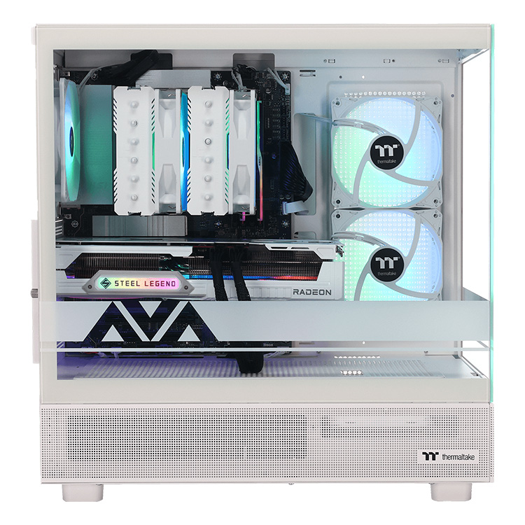 Premiere prebuilt white gaming pc
