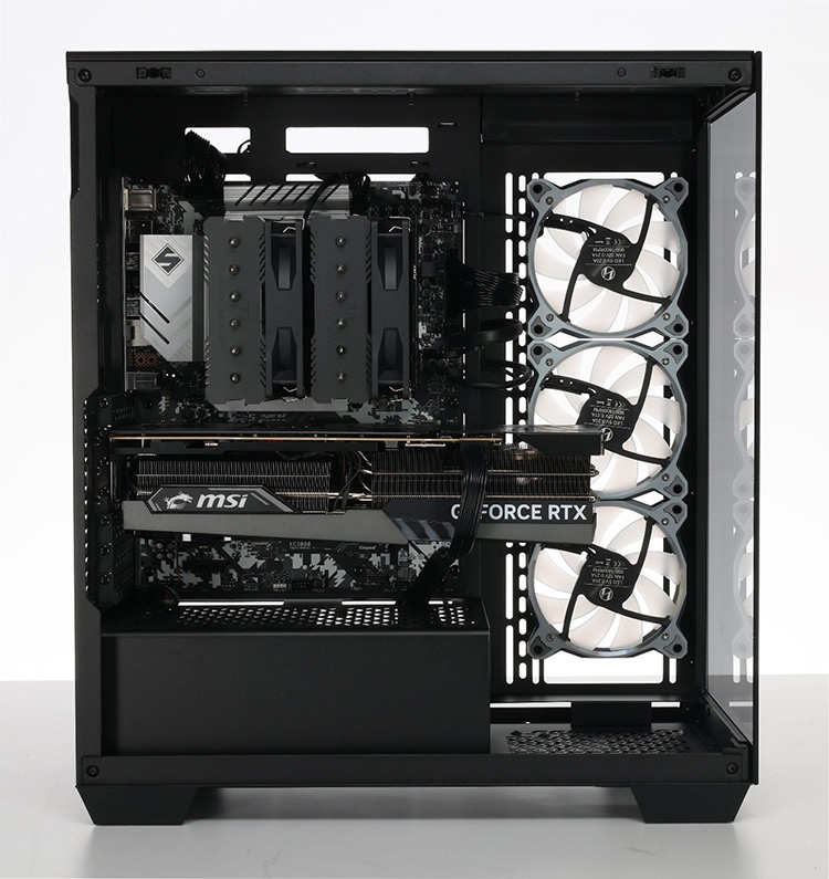 Custom computer inside